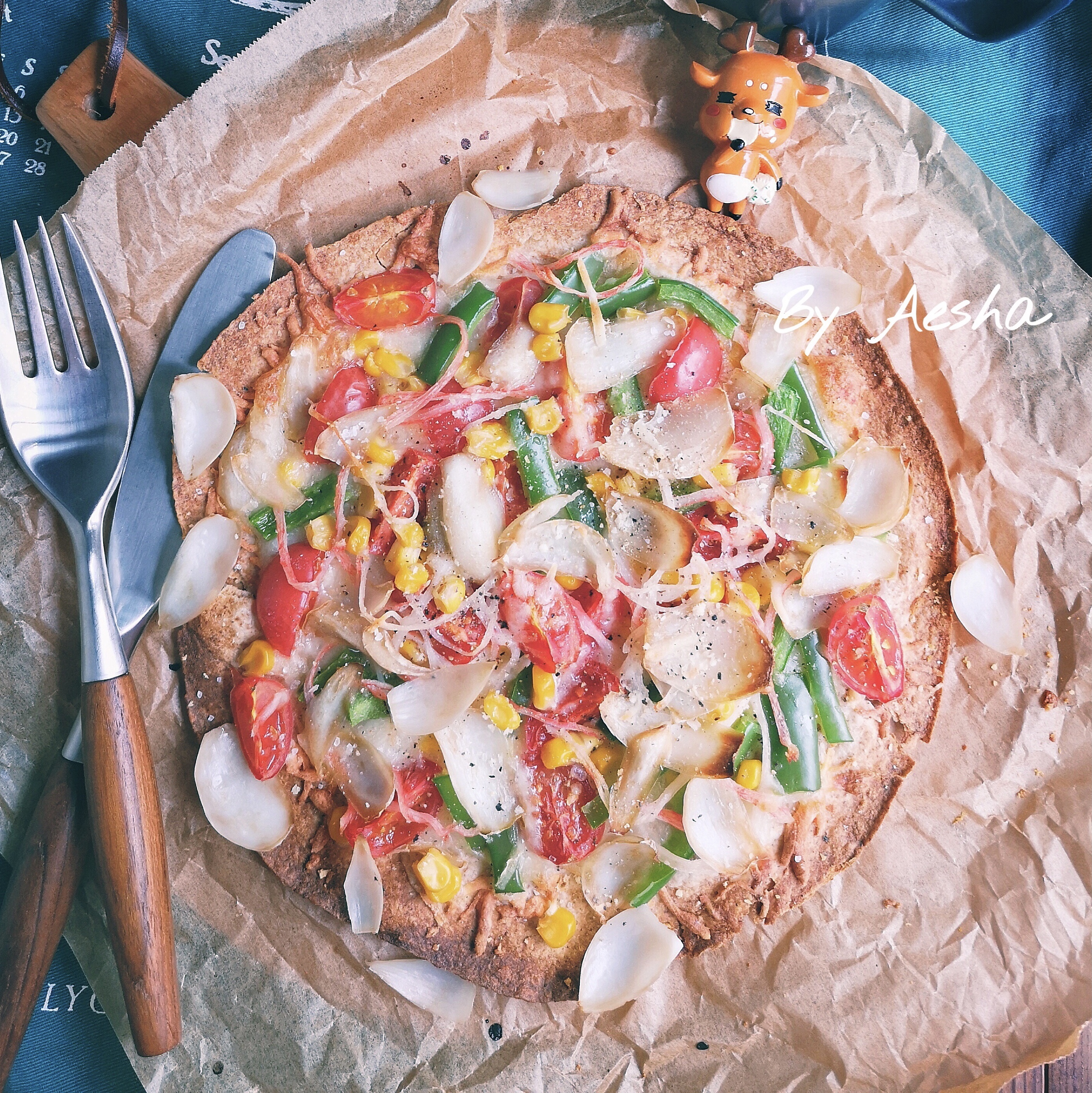 快手早餐—卷饼皮版简易披萨的做法