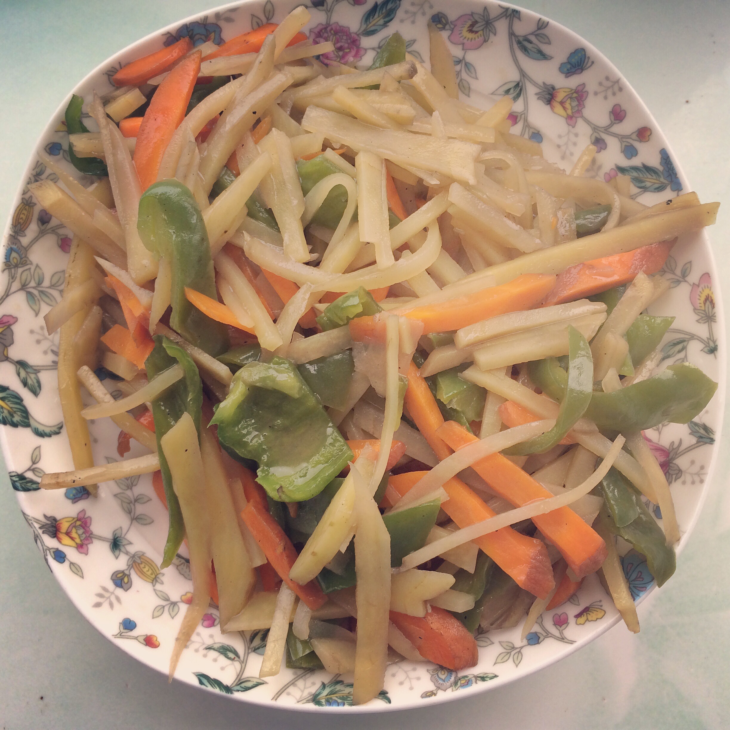 青椒土豆丝