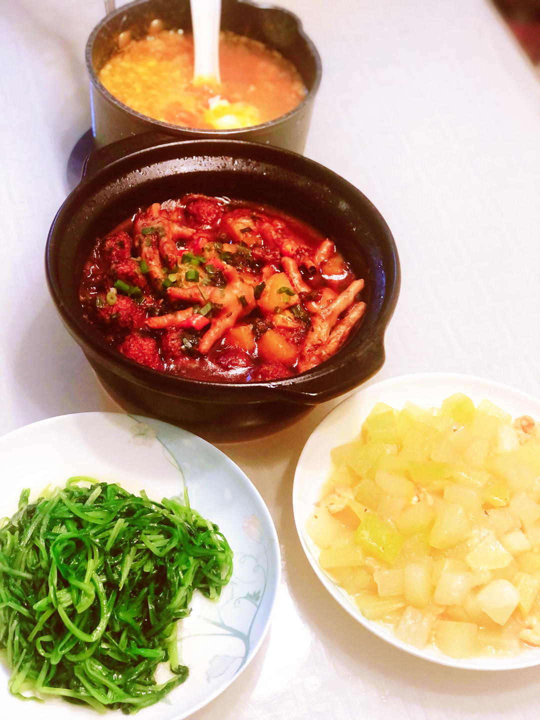 家里的午餐味道