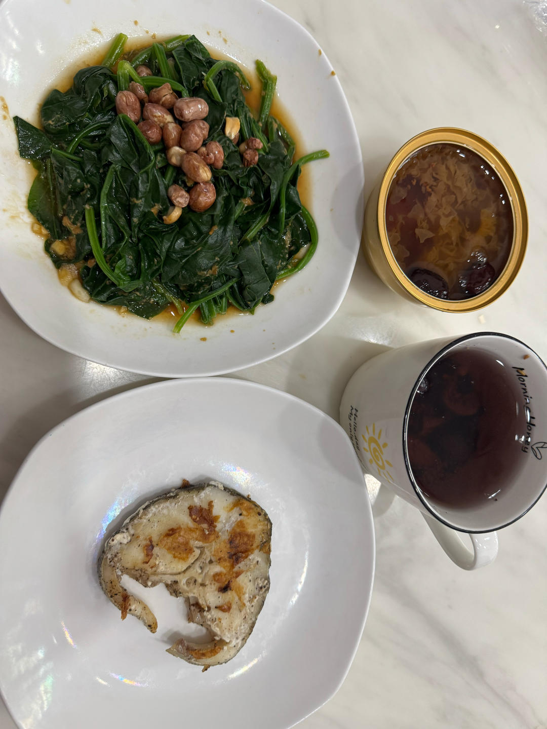 凉拌芝麻酱菠菜