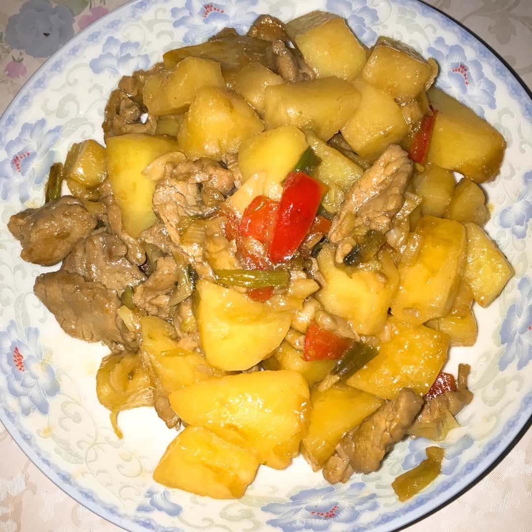 土豆烧肉
