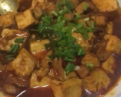 巨好吃的麻婆豆腐的做法