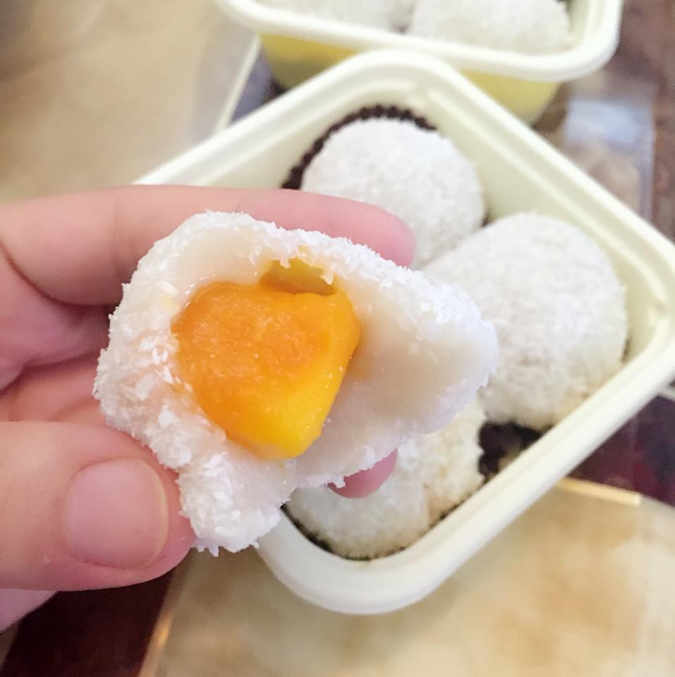 芒果糯米糍的做法