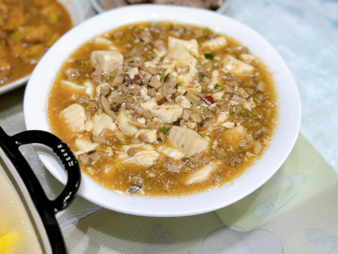 肉末嫩豆腐｜嫩滑口感爽口！这道快手菜超级下饭！！（减脂少油版）