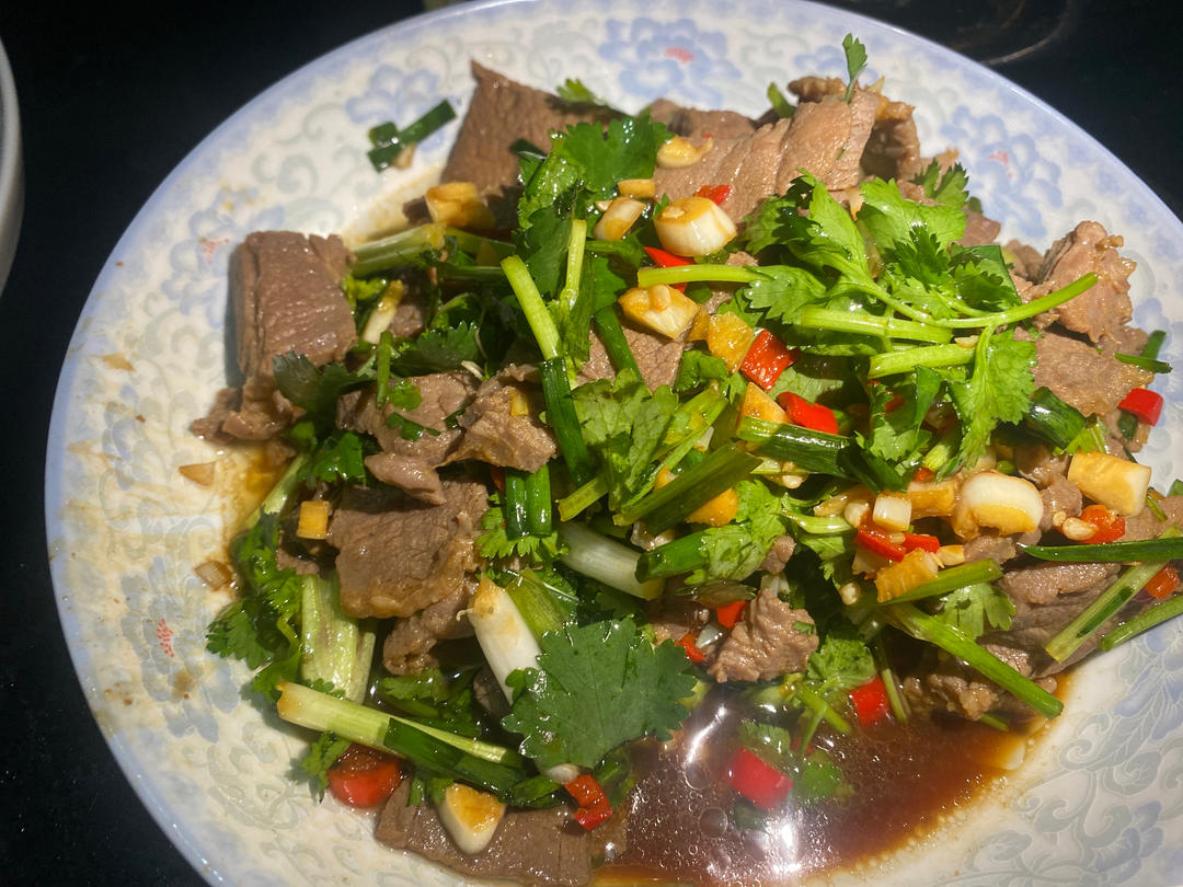 丈母娘吃了都夸的凉拌香菜牛肉