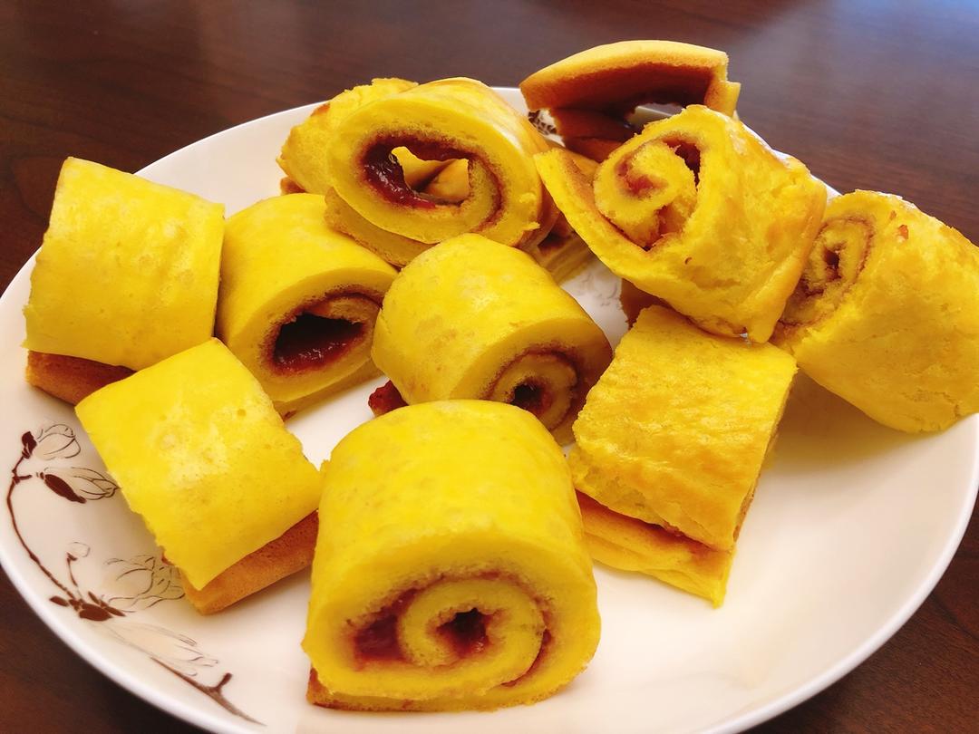 基础原味蛋糕卷