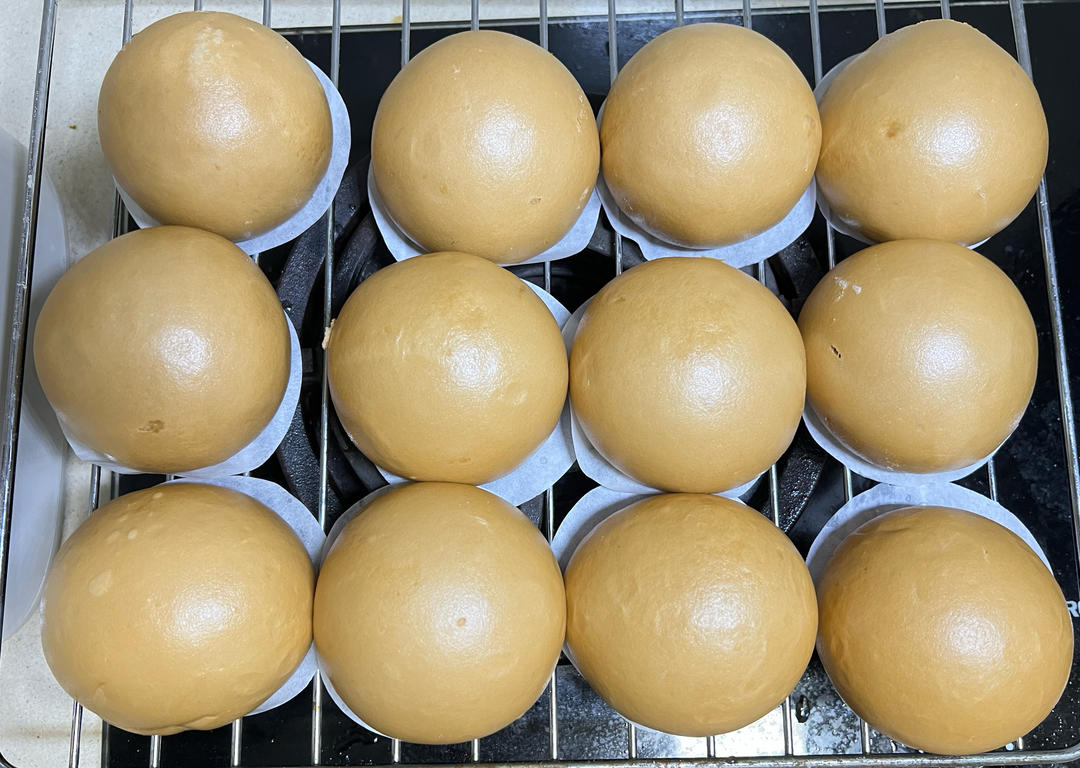 有着面包口感的红糖馒头（一次发酵）