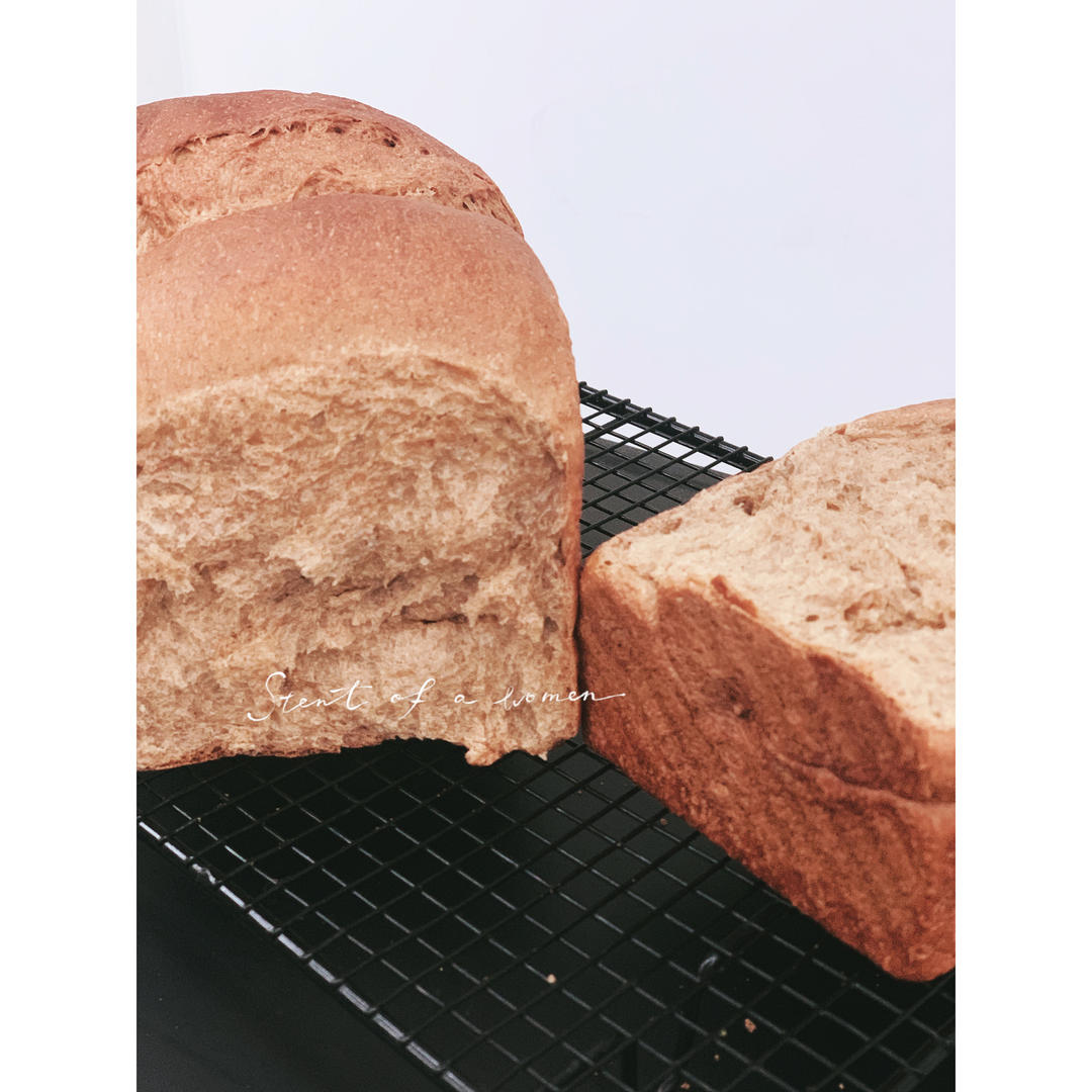 拿铁咖啡风味全麦吐司🍞疯狂消耗淡奶油‼️