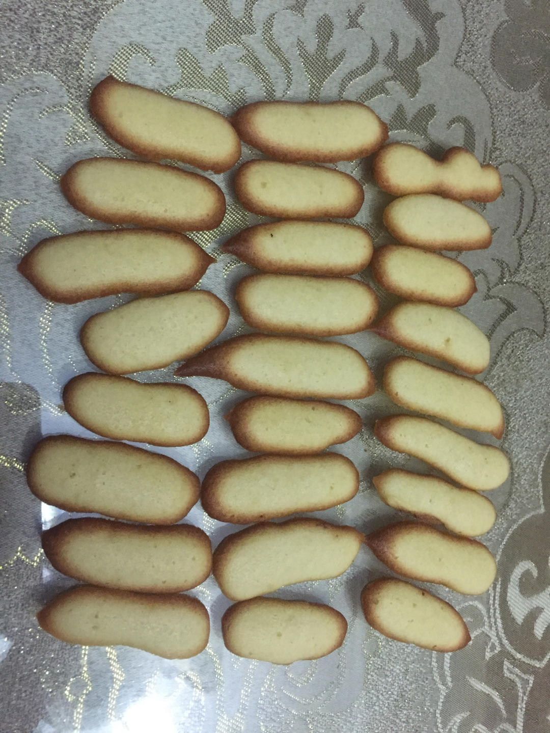 香脆法式经典猫舌头饼干|简单快手|消耗蛋白