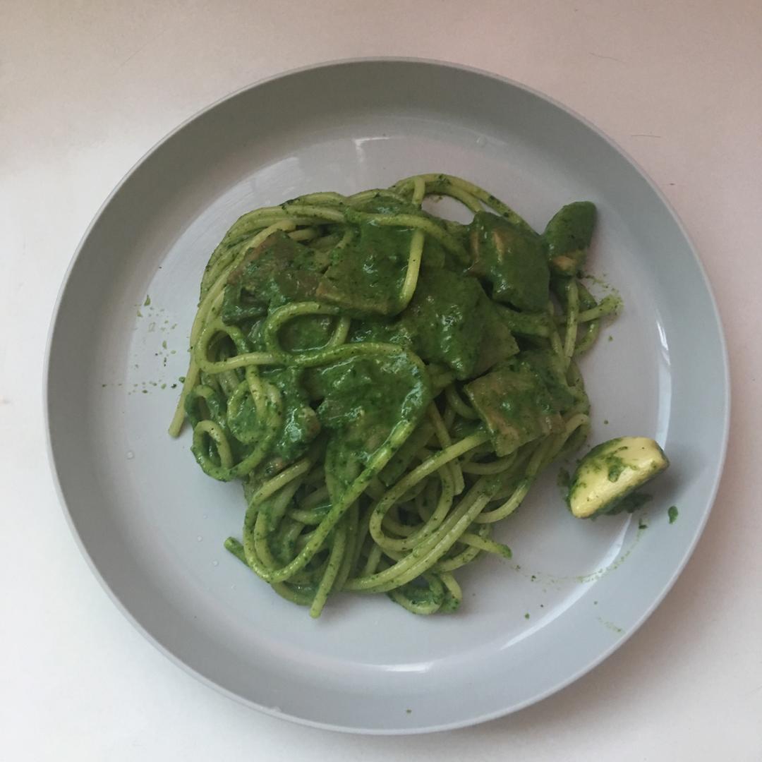 菠菜意面
