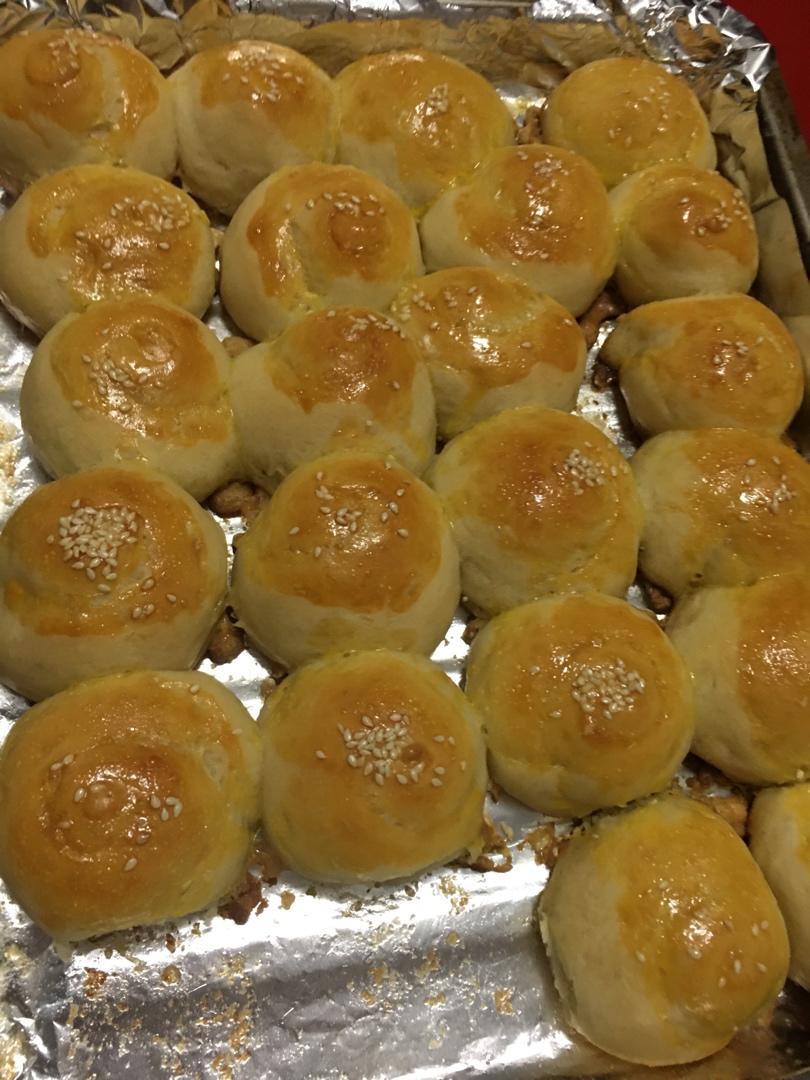 脆底蜂蜜小面包