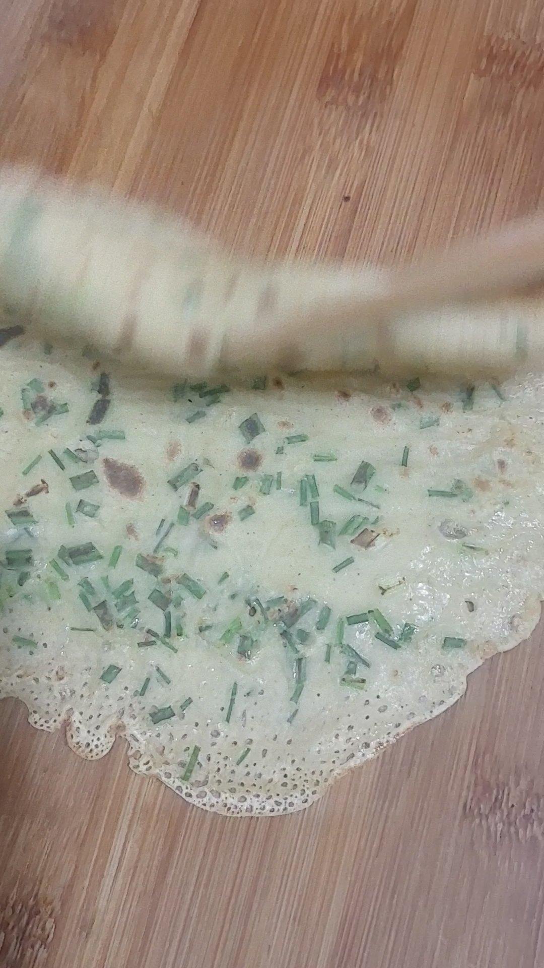 简单快手蔬菜鸡蛋煎饼