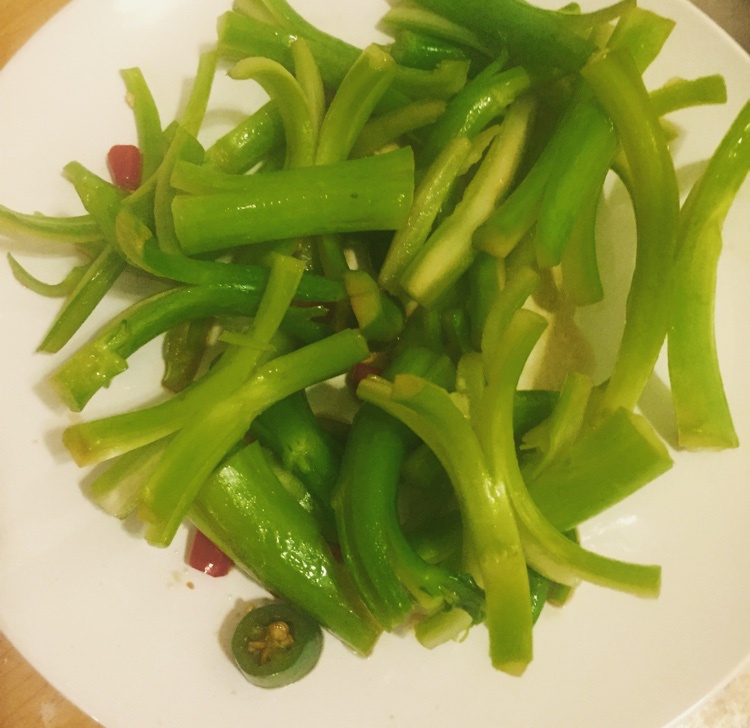 爆炒芥蓝