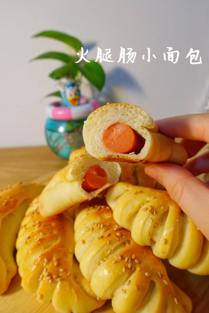 香肠“香肠”面包 | 手揉低糖低油版