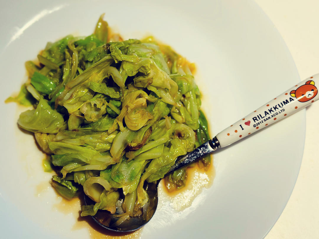 ❗拿肉都不换的手撕包菜，5分钟快手家常菜🔥