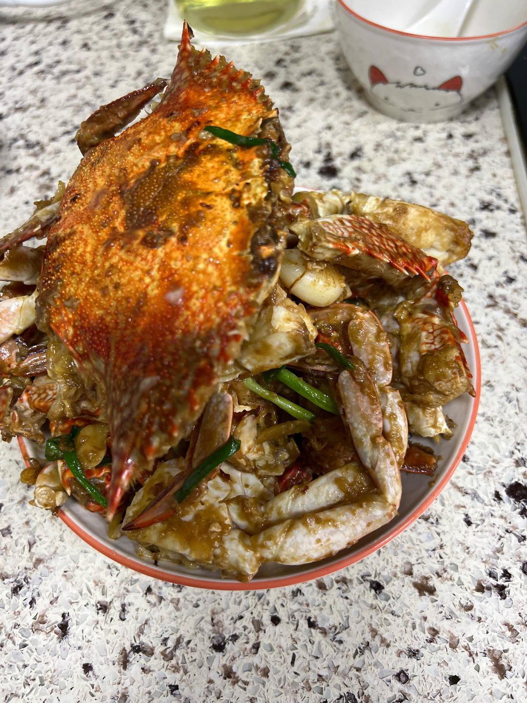 锅气十足🔥姜葱炒蟹