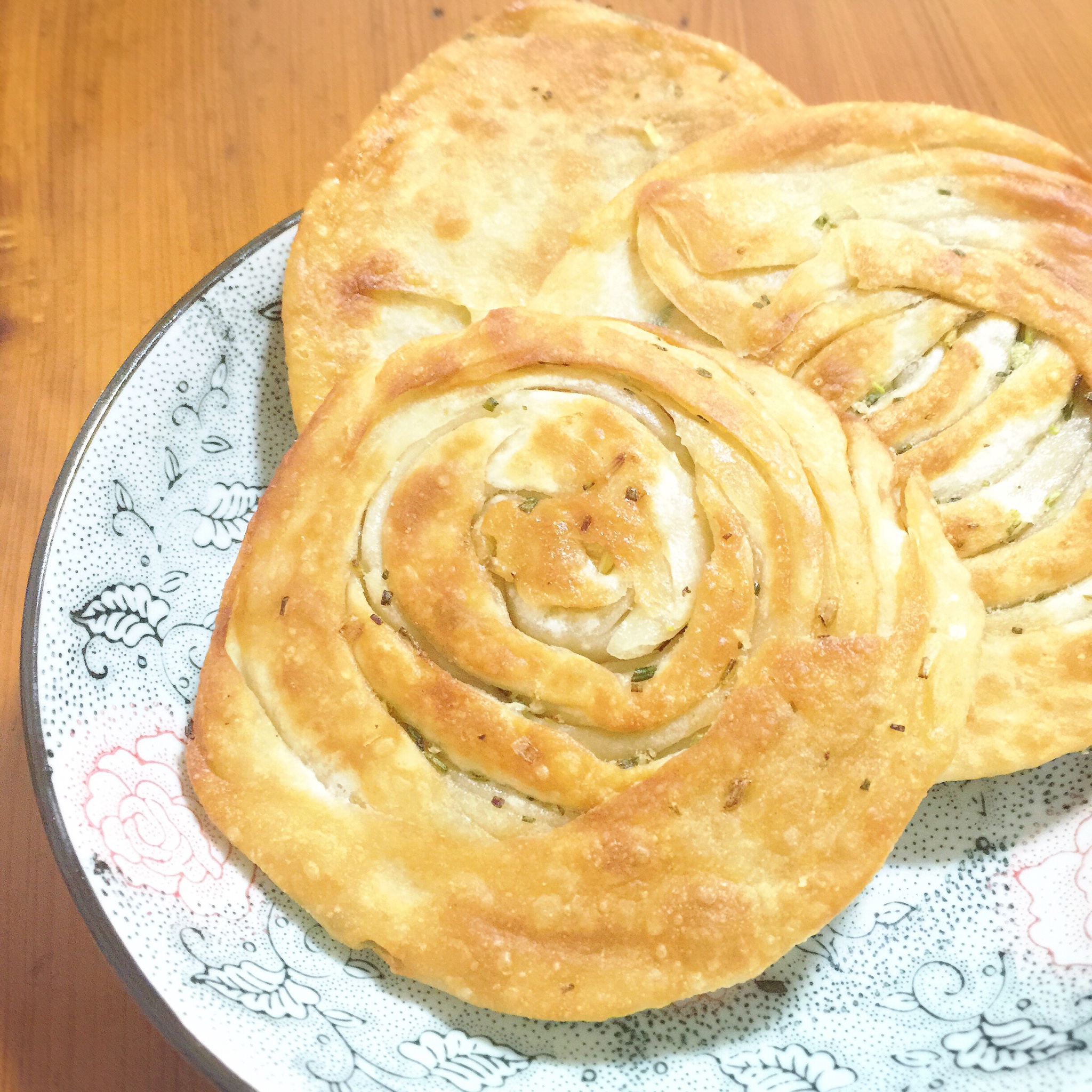 家常葱油饼