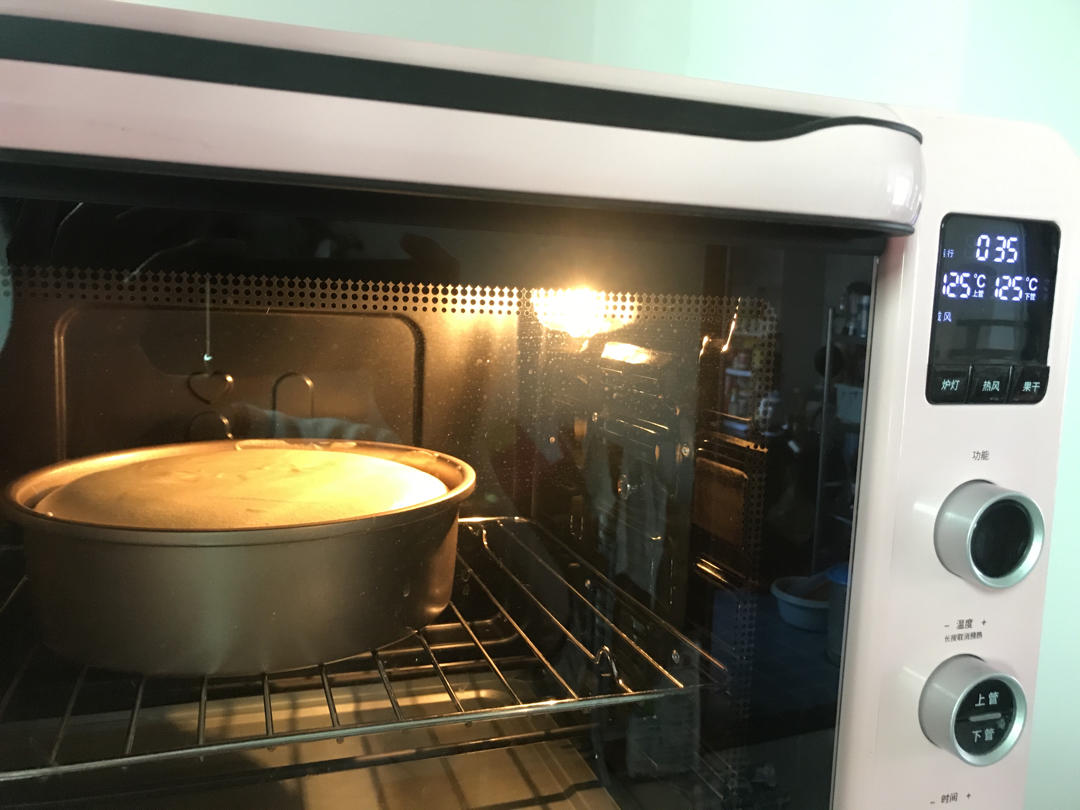 视频菜谱:原味戚风蛋糕8寸戚风蛋糕不裂