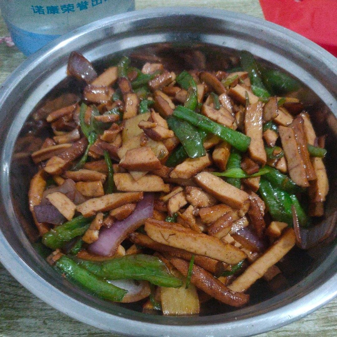香干炒青椒