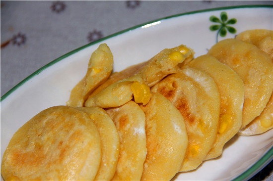 香甜玉米饼