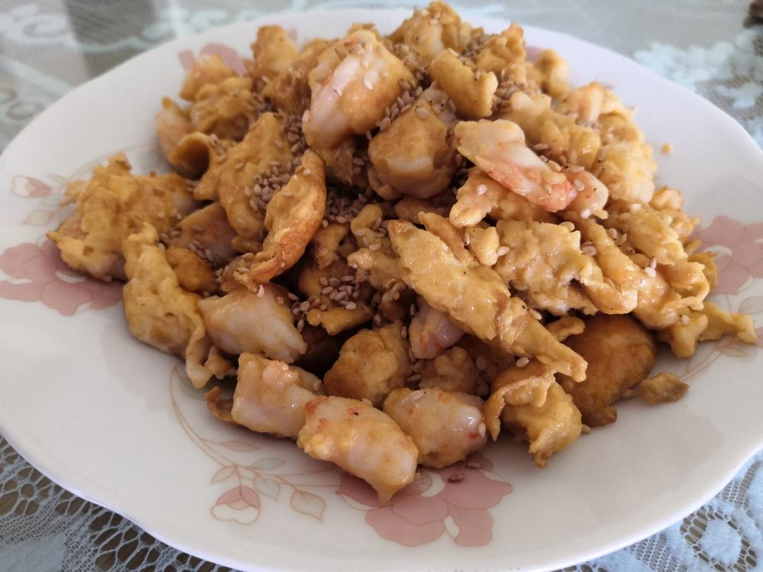 滑蛋虾仁（不是炒蛋）