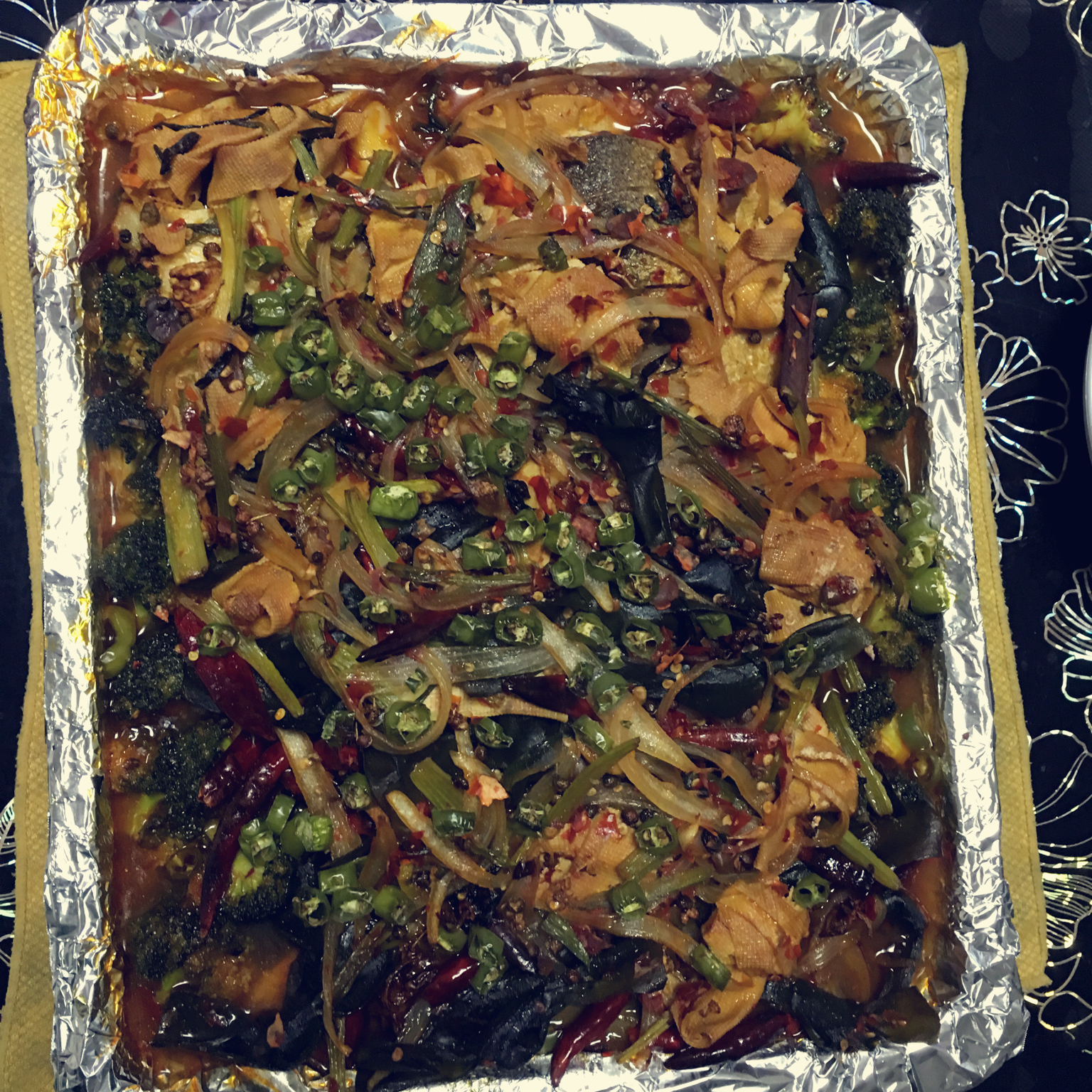 模仿成都滋味烤鱼的…烤鱼