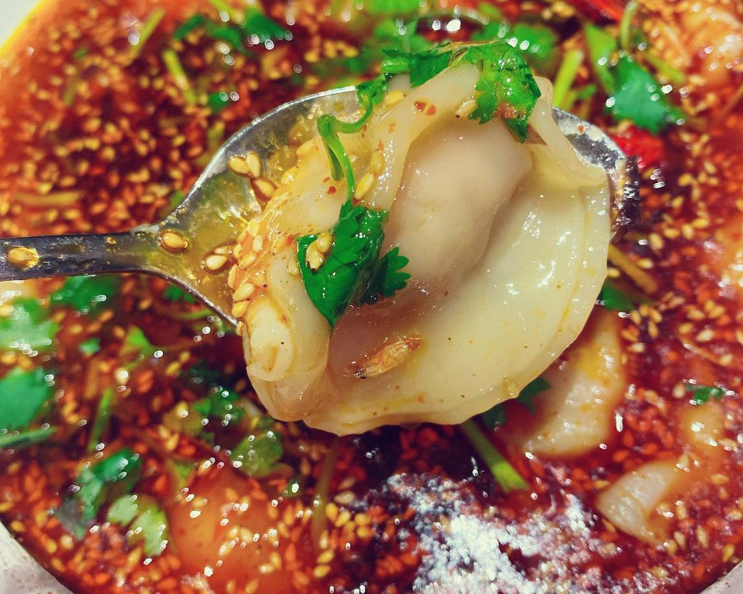 超dei劲儿的酸汤水饺➕万能酸汤底料做法的做法