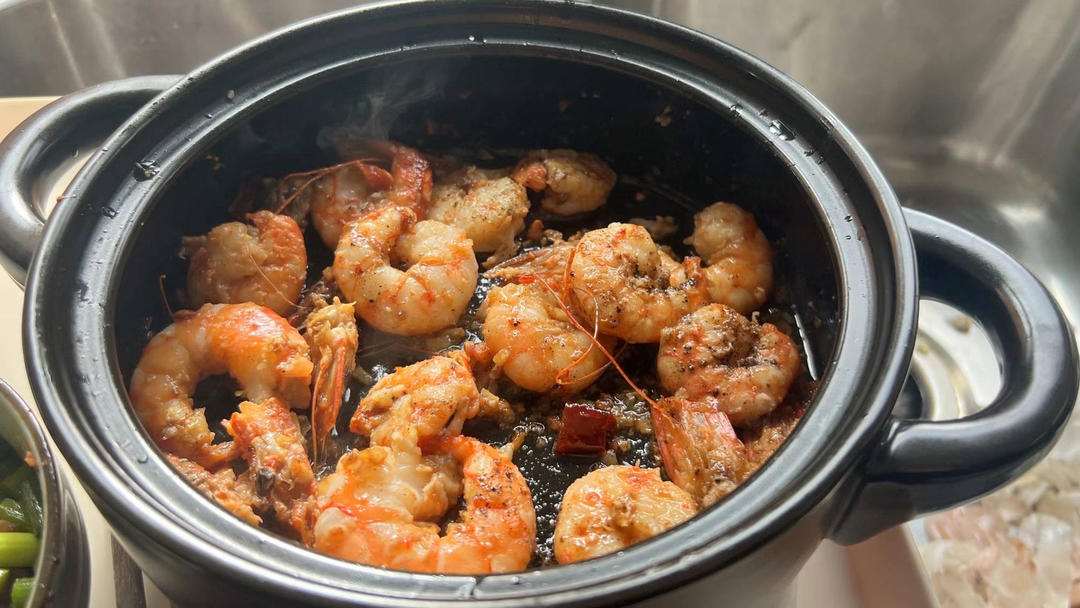 西班牙tapas蒜蓉虾