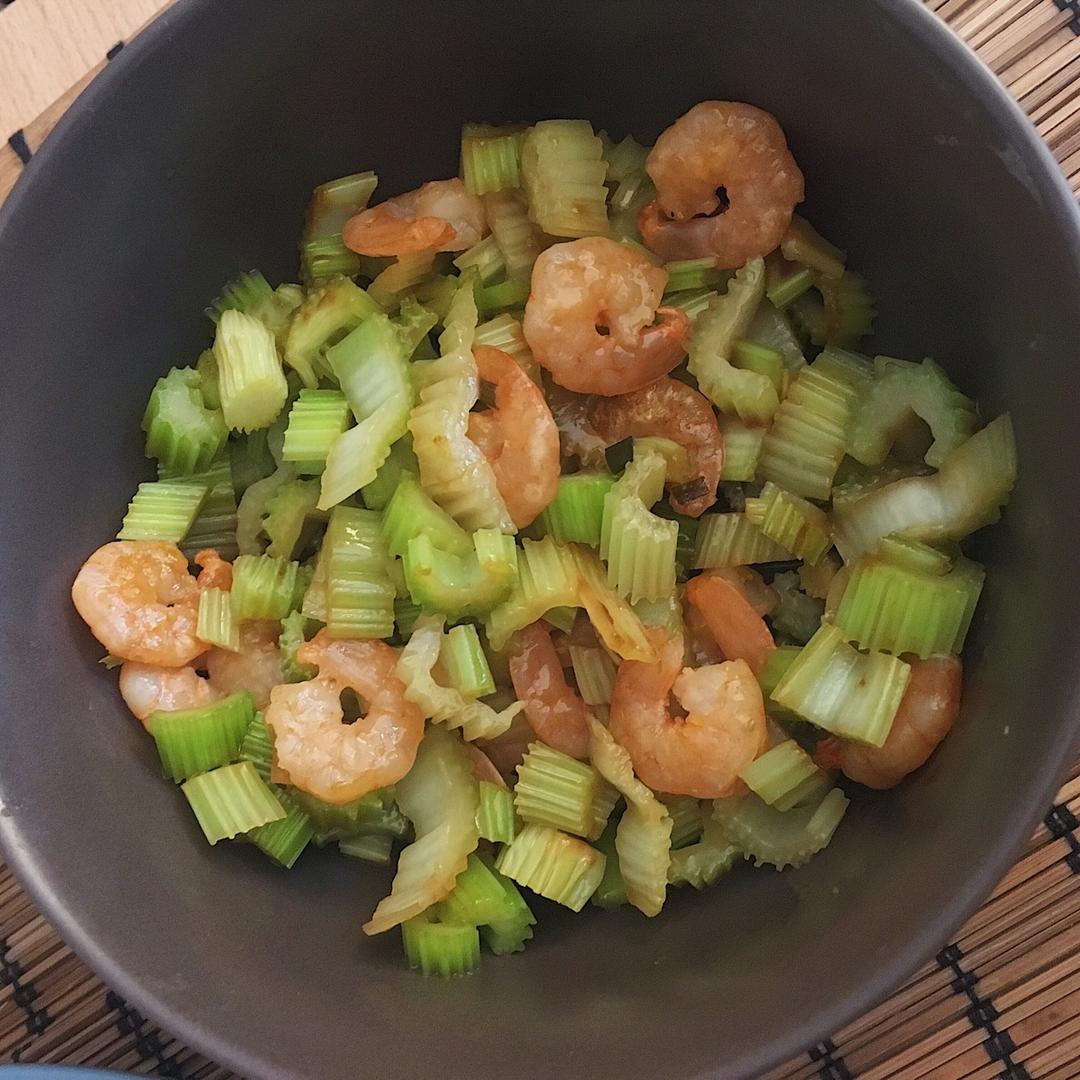 西芹炒虾仁
