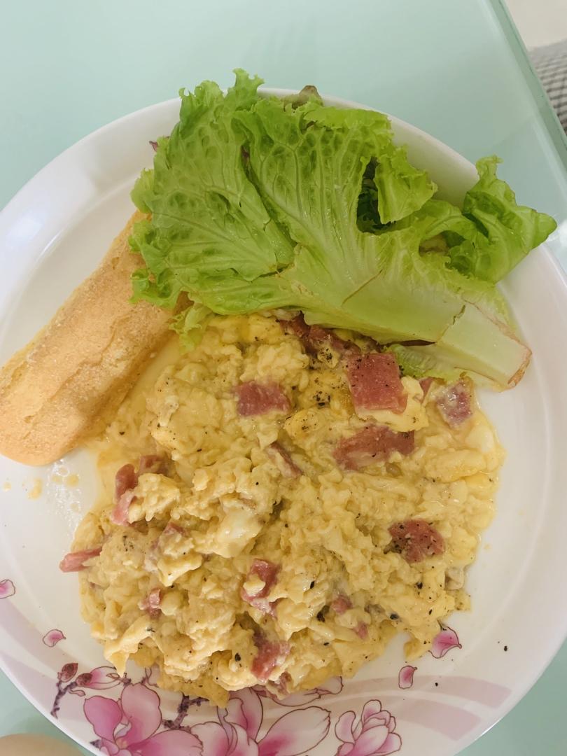 美式炒蛋 scrambled eggs