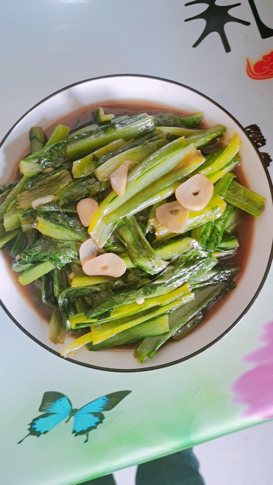 蒜蓉油麦菜（蚝油）