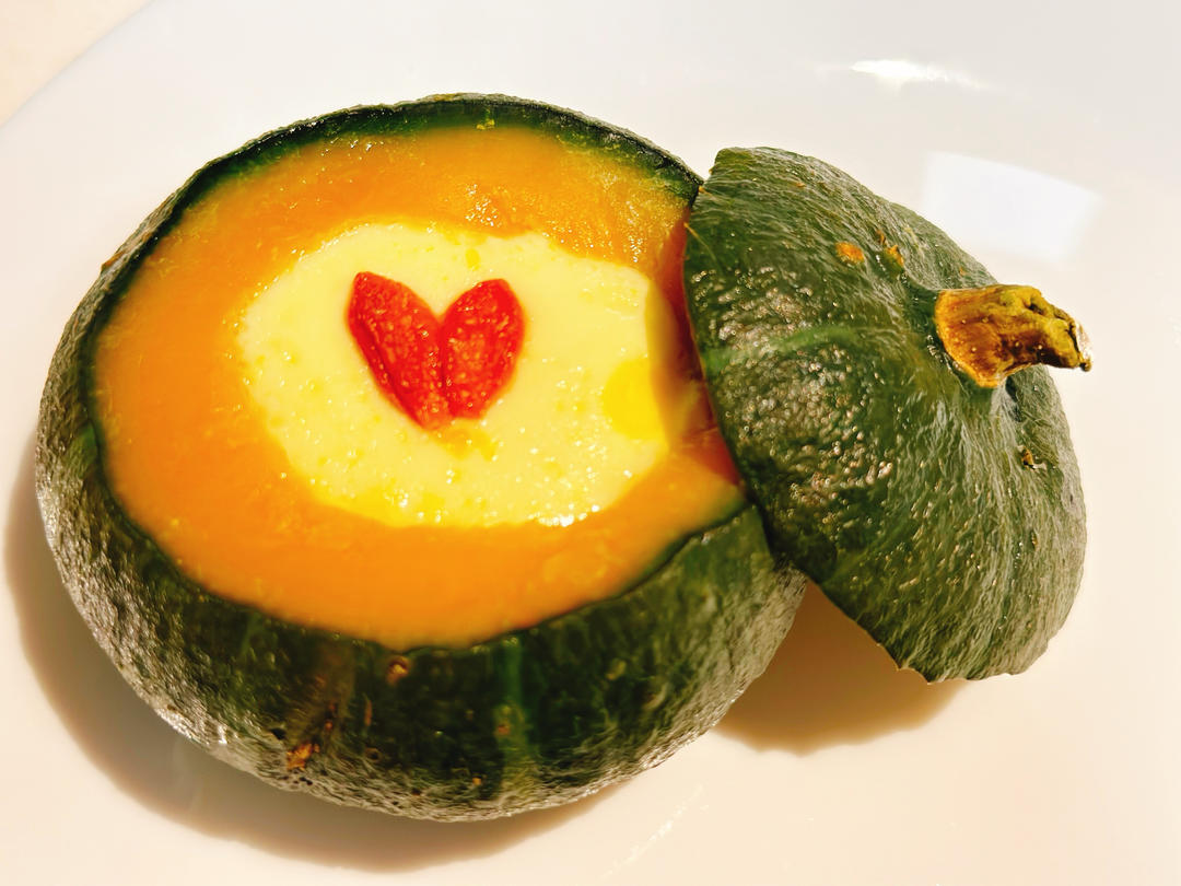 贝贝南瓜蒸蛋（懒人0失败）