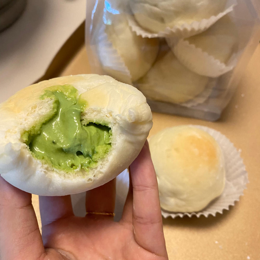 冷藏四天还非常柔软的面包胚！！冰面包