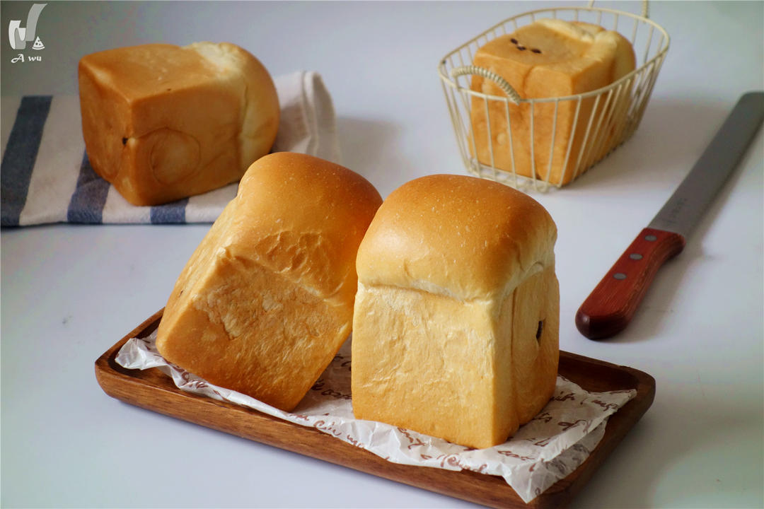 纯奶手撕吐司的做法 步骤1