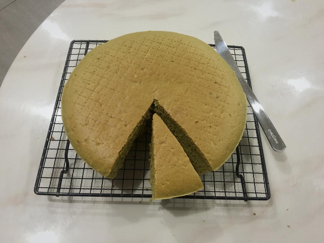 抹茶古早蛋糕
