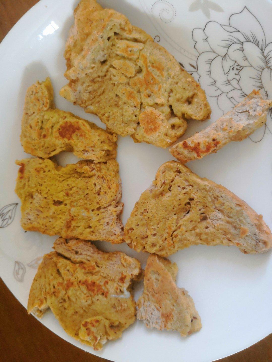 减脂早餐：红薯全麦西多士
