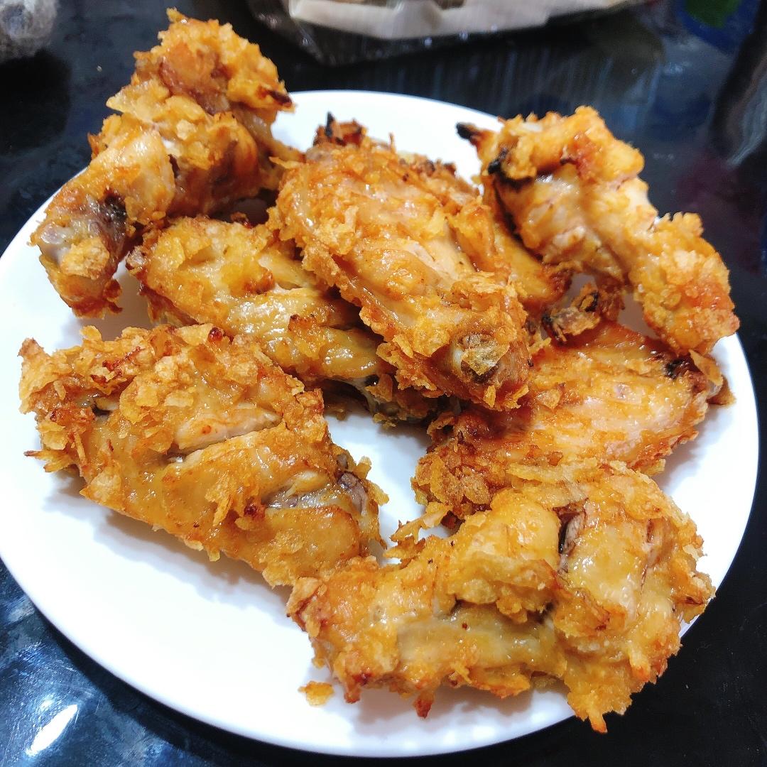【薯片鸡翅】