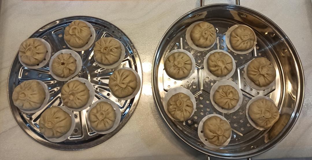 黑芝麻核桃全麦馒头（自留版）