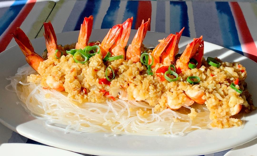 蒜蓉粉丝开背虾