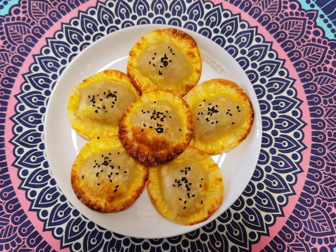饺子皮香蕉派