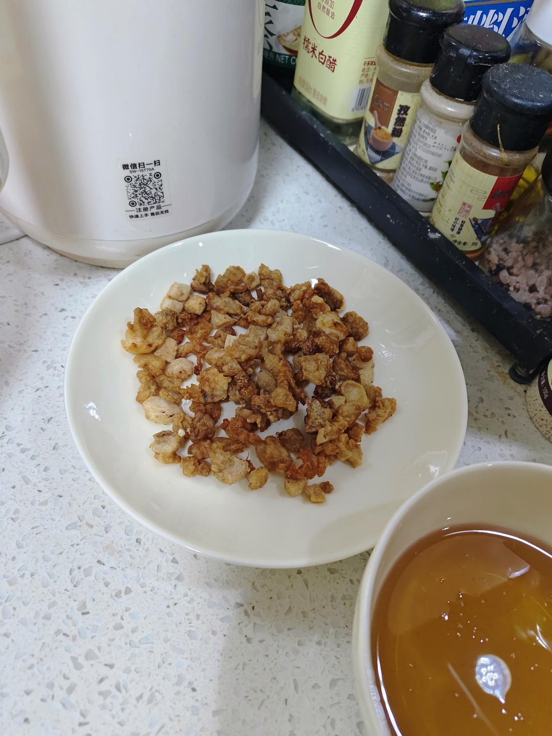 肥肉怎么办，来熬猪油吧