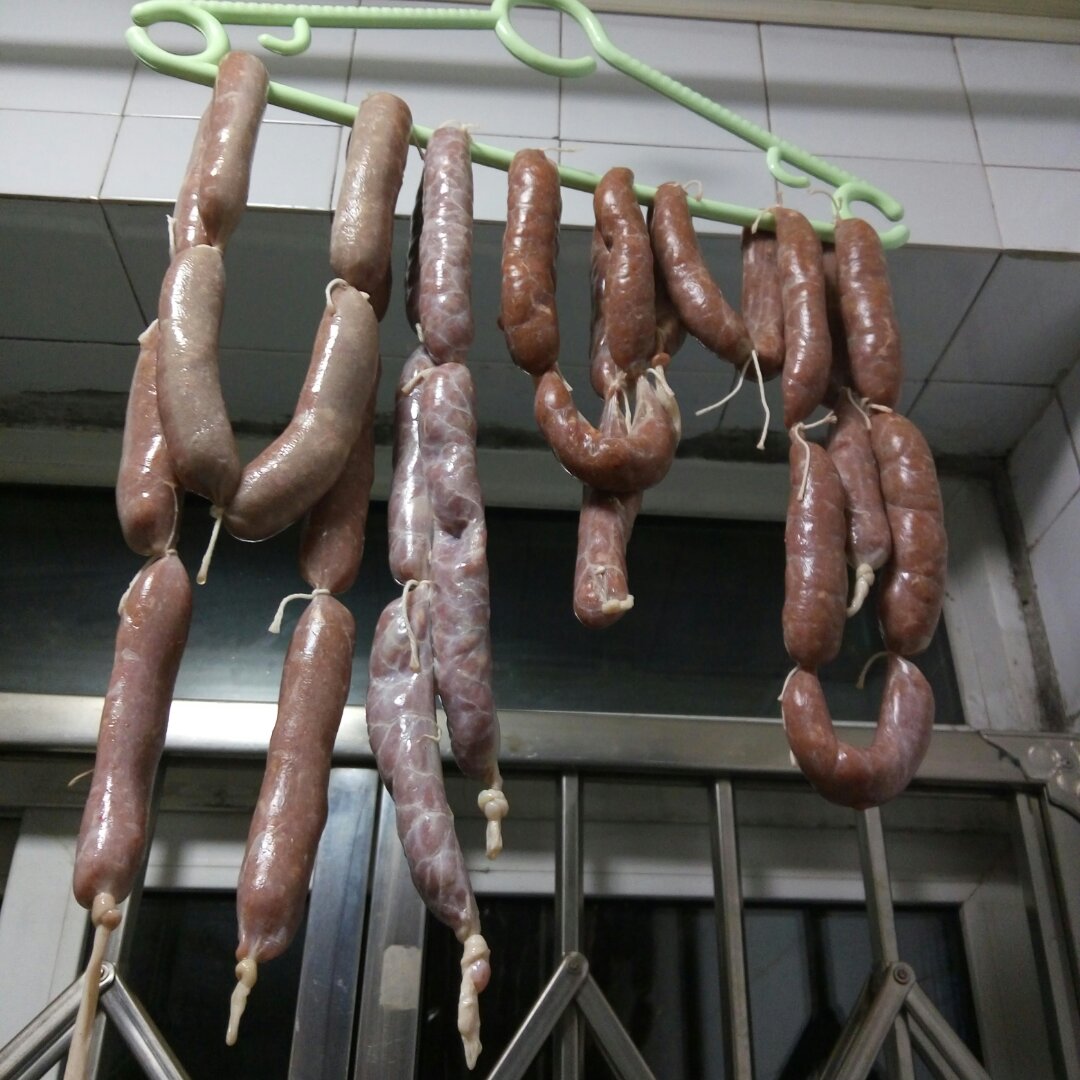 自制奥尔良风味手工小香肠