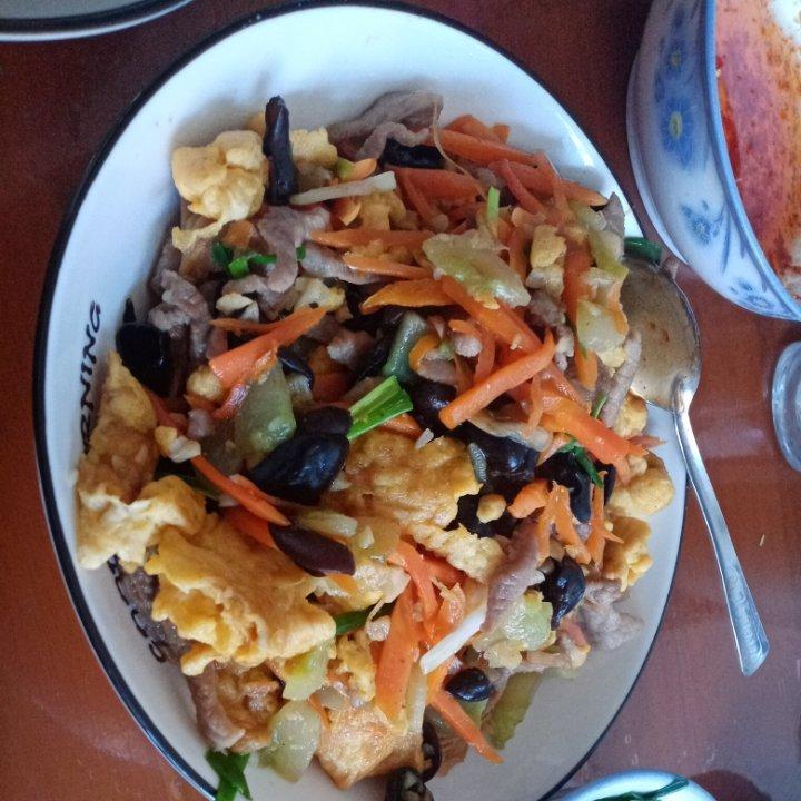 厨师长教你：“木须肉”的家常做法，营养丰富很适合老人孩子