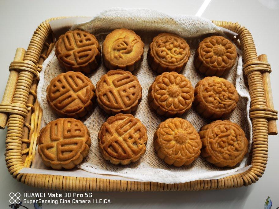 纯素烘培之广式月饼
