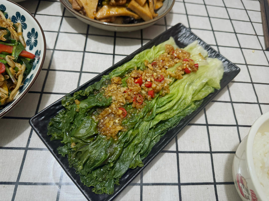蚝油生菜（减肥必备）