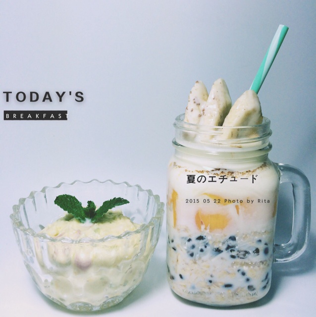 Overnight Oatmeal 隔夜早餐燕麦杯