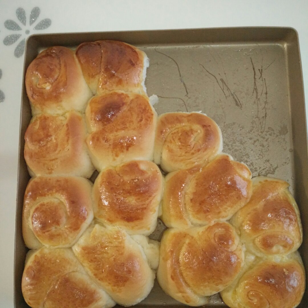 脆底蜂蜜小面包