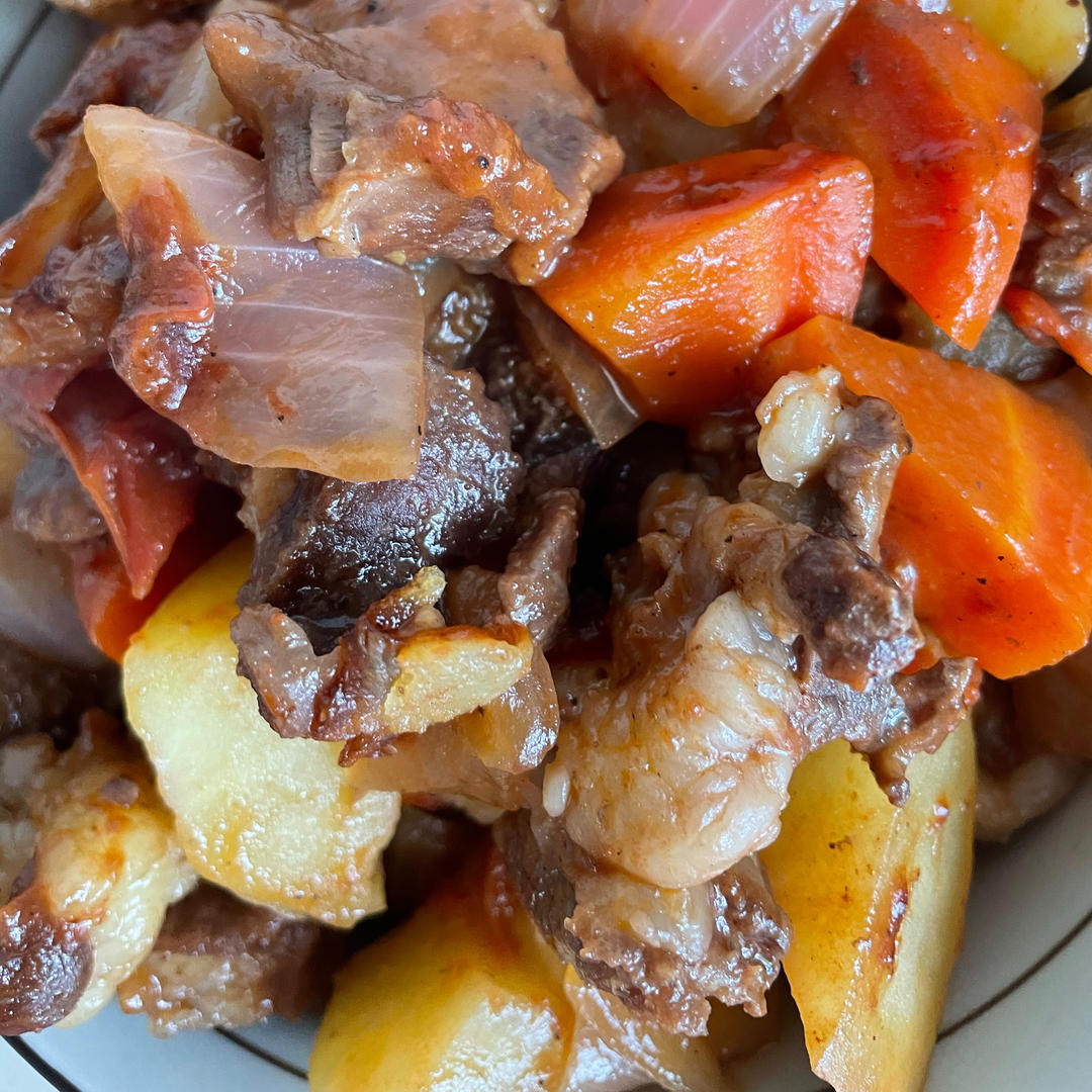 土豆炖牛肉