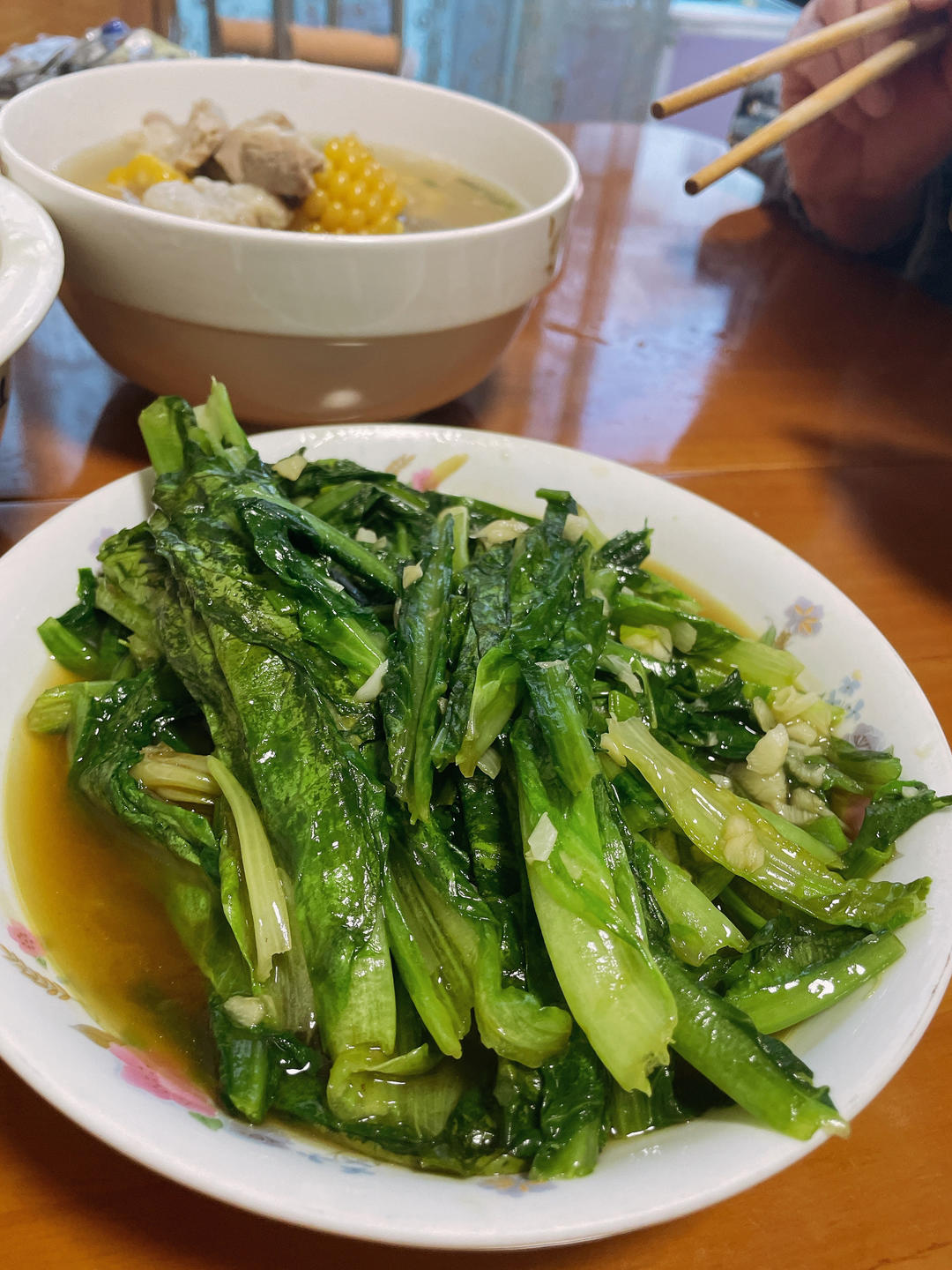 蚝油油麦菜