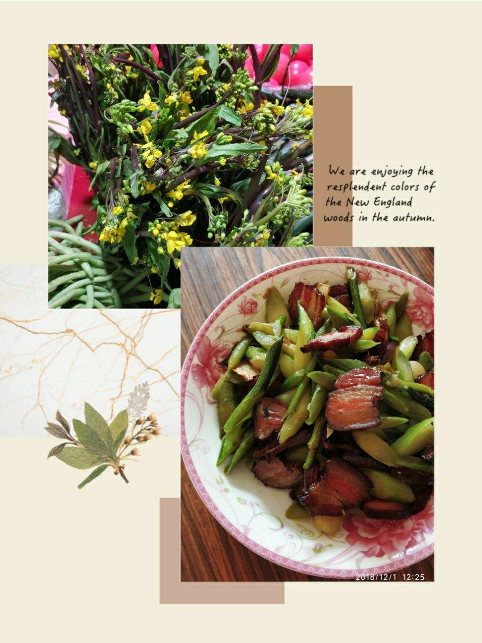 蕨菜炒腊肉